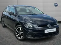 Used VW Polo Match 95 HP (69 kW) 2025 Black Hatchback