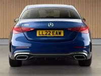 Used Mercedes C300e AMG line 2022 Spectral blue Sedan