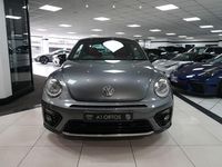 Usado VW Beetle R-line 150 HP (110 kW) 2017 Cinzento Citadino