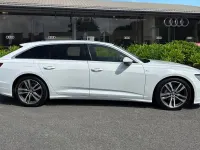 Used Audi A6 S-Line 204 HP (150 kW) 2020 White Estate