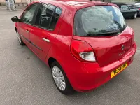 Used Renault Clio Expression 75 HP (55 kW) 2009 Red Hatchback