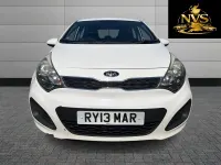 Used Kia Rio 75 HP (55 kW) 2014 White Hatchback