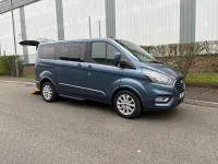 Used Ford Tourneo Titanium 130 HP (95 kW) 2022 Blue MPV