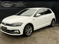 Usado VW Polo R-line 95 HP (69 kW) 2019 Branco Citadino