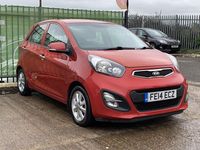 Used Kia Picanto 84 HP (61 kW) 2014 Red Hatchback