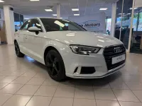 Used Audi A3 Sport 116 HP (85 kW) 2018 White Sedan
