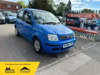 Begagnad Fiat Panda Dynamic 2004 Blå Halvkombi
