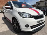 Used Skoda Citigo Sport 75 HP (55 kW) 2013 White Hatchback