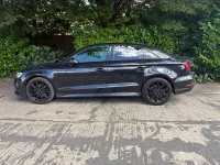 Used Audi A3 Black Edition 150 HP (110 kW) 2018 Black Sedan