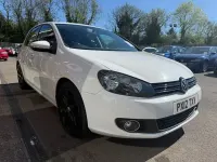 Begagnad VW Golf VII GT 140 HK (102 kW) 2012 Vit Halvkombi
