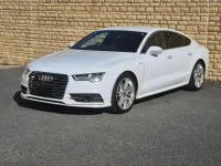 Used Audi A7 S-Line 2017 White Hatchback