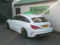 Used Mercedes CLA220 AMG 177 HP (130 kW) 2016 White Coupe