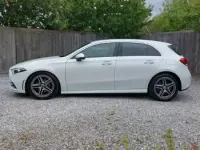 Used Mercedes A200 AMG line 163 HP (119 kW) 2020 White Hatchback