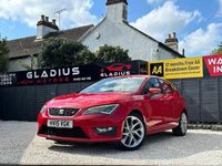 Begagnad Seat Leon FR 150 HK (110 kW) 2015 Röd Halvkombi