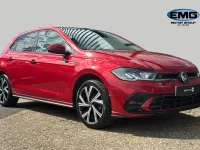 Used VW Polo R-line 110 HP (80 kW) 2022 Red Hatchback
