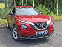 Used Nissan Juke N-Connecta 114 HP (83 kW) 2022 Red SUV