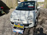 Używany Fiat 500 Lounge 69 KM (50 kW) 2009 Biały Kabriolet
