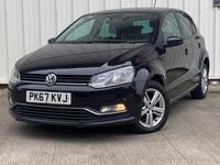 Used VW Polo Edition 75 HP (55 kW) 2017 Black Hatchback
