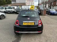 Used Fiat 500 Dolcevita 70 HP (51 kW) 2022 Black Hatchback