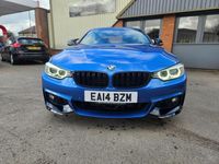 Used BMW 420 M Sport 2014 Blue Cabriolet
