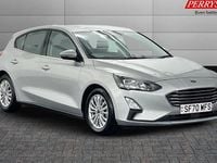 Used Ford Focus Titanium 125 HP (91 kW) 2020 Silver Hatchback