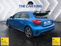 Used Mercedes A200 AMG 136 HP (100 kW) 2014 Blue Hatchback