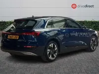 Usado Audi e-tron Advanced 300 kW (408 HP) 2020 Azul SUV