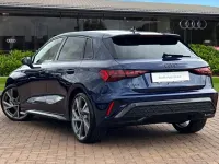 Used Audi A3 Black Edition 150 HP (110 kW) 2026 Blue Hatchback