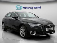 Used Audi A3 Sportback Sport 2022 Black Hatchback