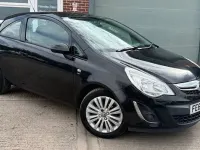 Used Vauxhall Corsa 86 HP (63 kW) 2013 Black Hatchback