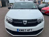 Begagnad Dacia Sandero Ambiance 75 HK (55 kW) 2017 Vit Halvkombi