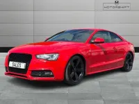 Used Audi A5 Black Edition 177 HP (130 kW) 2013 Red Coupe
