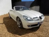 Used Mercedes SLK200 184 HP (135 kW) 2009 White Cabriolet