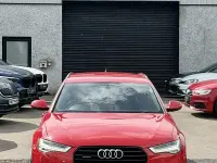 Used Audi A6 Black Edition 272 HP (200 kW) 2016 Red Estate