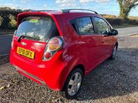 Used Chevrolet Spark LT 2010 Red Hatchback