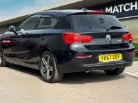 Used BMW 116 Sport Line 2018 Black Hatchback