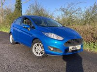Used Ford Fiesta Zetec 2015 Blue Hatchback
