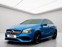 Used Mercedes A200 AMG line 2017 Blue Hatchback