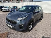 Used Kia Sportage 114 HP (83 kW) 2017 Blue SUV