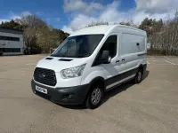 Used Ford Transit 130 HP (95 kW) 2018 White Van