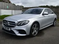 Used Mercedes E200 AMG line 184 HP (135 kW) 2019 Silver Sedan