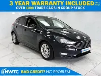 Used Ford Focus Zetec 125 HP (91 kW) 2017 Black Hatchback