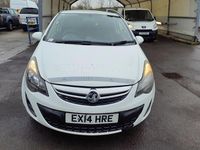 Used Vauxhall Corsa 95 HP (69 kW) 2014 White Van
