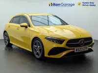 Used Mercedes A180 Executive 136 HP (100 kW) 2023 Yellow Hatchback