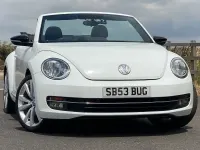 Used VW Beetle Sportline 140 HP (102 kW) 2015 Pure white Hatchback