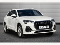 Begagnad Audi Q3 S-Line 150 HK (110 kW) 2019 Vit SUV