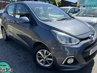 Usado Hyundai i10 Premium 87 HP (63 kW) 2016 Cinzento Citadino