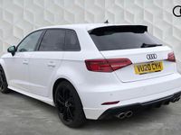 Used Audi S3 Sportback Black Edition 296 HP (217 kW) 2020 White Hatchback