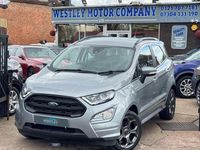 Used Ford Ecosport ST-Line 125 HP (91 kW) 2021 Silver SUV