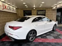 Used Mercedes CLA180 AMG line 134 HP (98 kW) 2019 White Coupe